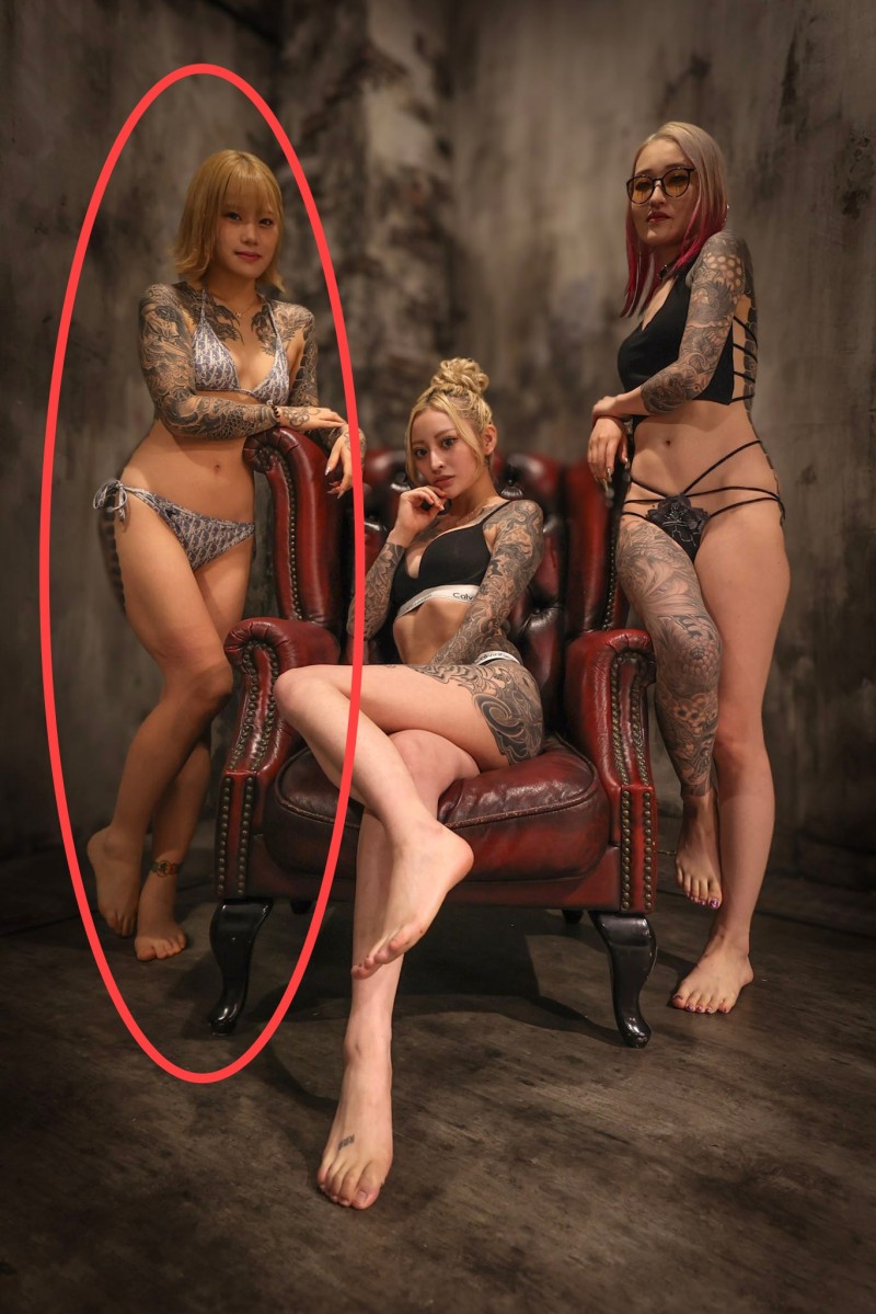 休业的这段时间⋯她从美少女变成全刺青女优!