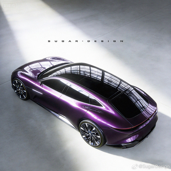 鸿蒙智行尚界首款轿跑外观设计提前看 对标百万级车型？